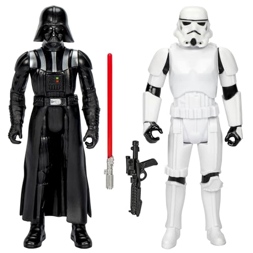 STAR WARS EPIC HERO SERIES PAQUETE DE DOS FIGURAS DE ACCION DE DARTH VADER Y STORMTROOPER DE 4 - 3