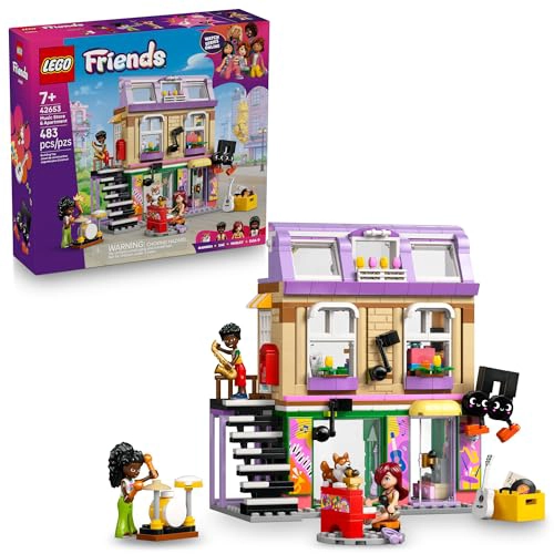 LEGO FRIENDS MUSIC STORE APARTMENT BUILDING SET CONJUNTO DE JUEGO INTERACTIVO DE NARRACION - 1