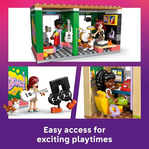 LEGO FRIENDS MUSIC STORE APARTMENT BUILDING SET CONJUNTO DE JUEGO INTERACTIVO DE NARRACION - 3