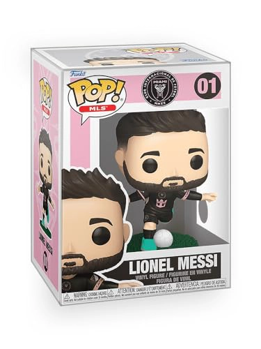 EPIC COLLECTIBLES POP SOCCER FIGURA DE VINILO LIONEL MESSI INTERMIAMI INCLUIDA CON CAJA PROTECTORA - 1