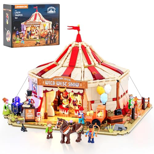 LUMIBRICKS CONJUNTO DE LADRILLOS DE CONSTRUCCION DE ILUMINACION DEL CIRCO VIAJERO EL ESPECTACULO - 1