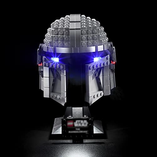 BRIKSMAX KIT DE ILUMINACION LED PARA CASCO DE STAR WARS THE MANDALORIAN COMPATIBLE CON EL MODELO - 2