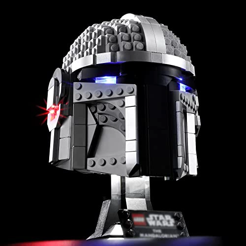BRIKSMAX KIT DE ILUMINACION LED PARA CASCO DE STAR WARS THE MANDALORIAN COMPATIBLE CON EL MODELO - 3