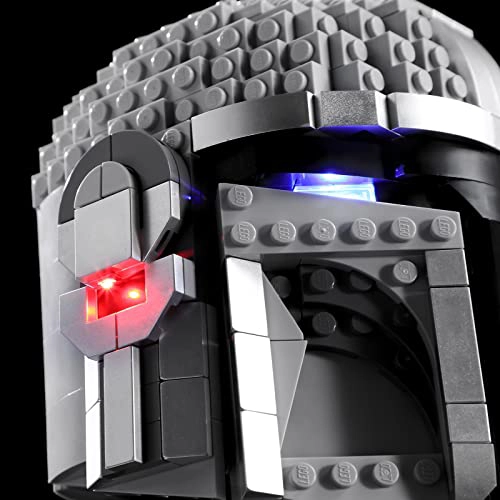 BRIKSMAX KIT DE ILUMINACION LED PARA CASCO DE STAR WARS THE MANDALORIAN COMPATIBLE CON EL MODELO - 5