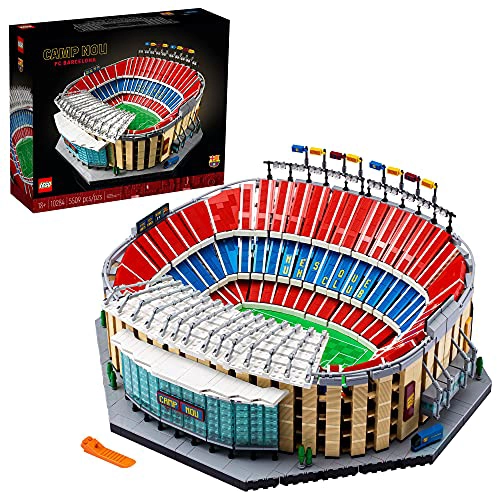 LEGO ICONS CAMP NOU FC BARCELONA SOCCER STADIUM 10284 KIT DE CONSTRUCCION GRANDE PARA ADULTOS IDEA - 1
