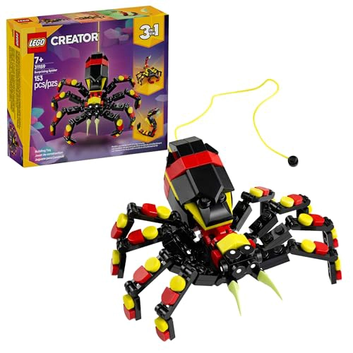LEGO CREATOR 31159 JUGUETE DE ARAÑA SORPRENDENTE DE ANIMALES SALVAJES 3 EN 1 JUGUETE - 1