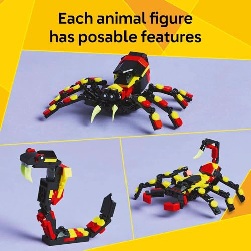 LEGO CREATOR 31159 JUGUETE DE ARAÑA SORPRENDENTE DE ANIMALES SALVAJES 3 EN 1 JUGUETE - 4