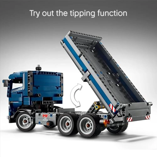 LEGO TECHNIC TIPPING CAMION VOLQUETE DE JUGUETE DE CONSTRUCCION PARA NIÑOS NIÑOS Y NIÑAS A PARTIR - 4