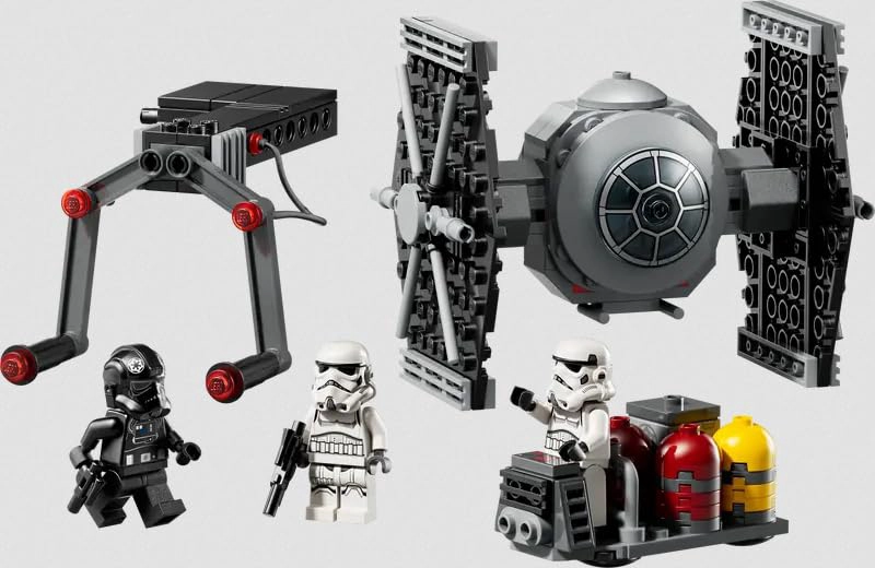 LEGO STAR WARS TIE FIGHTER CON ESTANTE DE HANGAR IMPERIAL 236 PIEZAS 40771 - 2