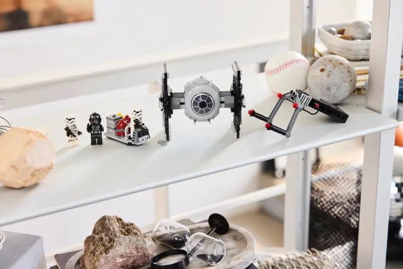 LEGO STAR WARS TIE FIGHTER CON ESTANTE DE HANGAR IMPERIAL 236 PIEZAS 40771 - 3