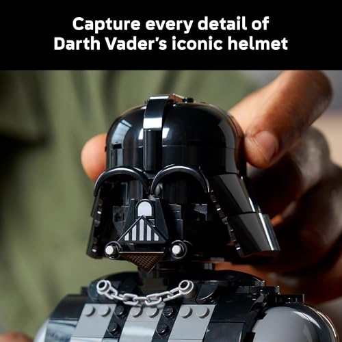 LEGO STAR WARS DARTH VADER BUSTO JUEGO DE CONSTRUCCION COLECCIONABLE PARA ADULTOS A PARTIR DE 18 - 4