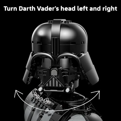 LEGO STAR WARS DARTH VADER BUSTO JUEGO DE CONSTRUCCION COLECCIONABLE PARA ADULTOS A PARTIR DE 18 - 5