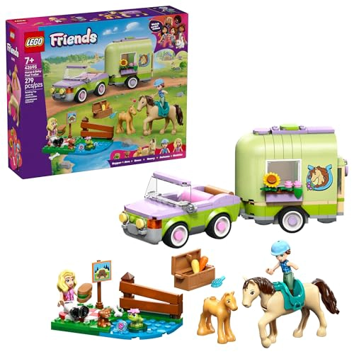 LEGO FRIENDS HORSE BABY FOAL TRAILER JUGUETE DE CONSTRUCCION PARA NIÑAS Y NIÑOS JUEGO DE SIMULACION - 1