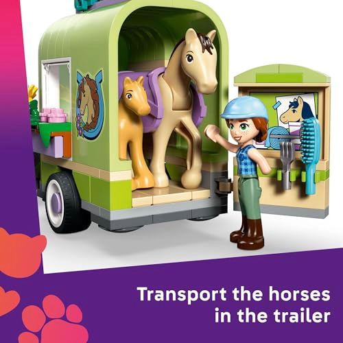 LEGO FRIENDS HORSE BABY FOAL TRAILER JUGUETE DE CONSTRUCCION PARA NIÑAS Y NIÑOS JUEGO DE SIMULACION - 3