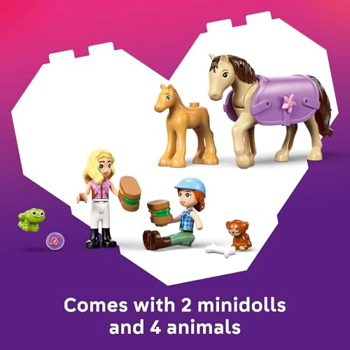 LEGO FRIENDS HORSE BABY FOAL TRAILER JUGUETE DE CONSTRUCCION PARA NIÑAS Y NIÑOS JUEGO DE SIMULACION - 5