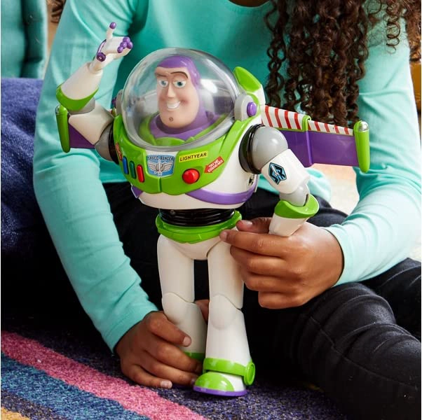 DISNEY STORE BUZZ LIGHTYEAR FIGURA DE ACCION PARLANTE INTERACTIVA OFICIAL DE TOY STORY INCLUYE MAS - 2