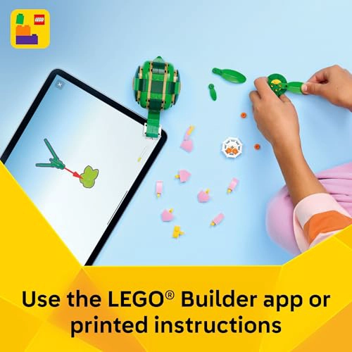 LEGO CREATOR 3 EN 1 TORTUGA CON UNA FLOR DE NENUFAR JUGUETE DE CONSTRUCCION PARA NIÑAS Y NIÑOS - 6