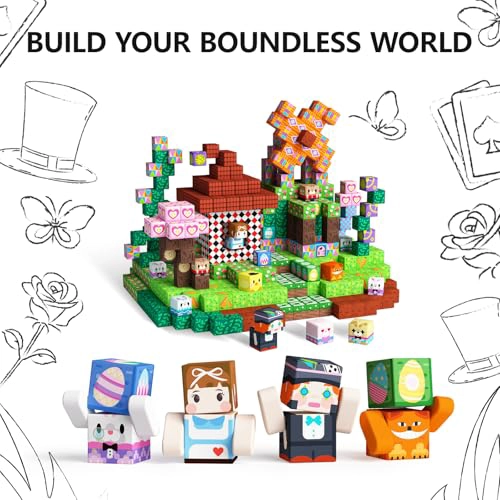 GOBIDEX JUGUETES DE CONSTRUCCION DE BLOQUES MAGNE TICOS DE 100 PIEZAS PARA NIÑAS Y NIÑOS DE 3 AÑOS - 3