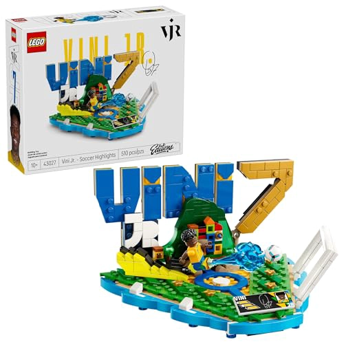 LEGO EDITIONS VINI JR JUEGO DE CONSTRUCCION PARA NIÑOS Y NIÑAS A PARTIR DE 10 AÑOS REGALO DE FUTBOL - 1