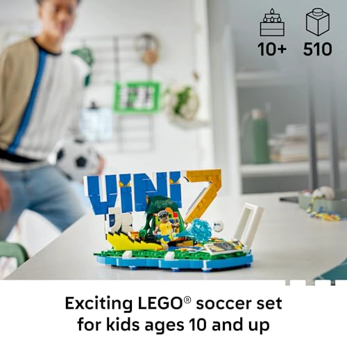 LEGO EDITIONS VINI JR JUEGO DE CONSTRUCCION PARA NIÑOS Y NIÑAS A PARTIR DE 10 AÑOS REGALO DE FUTBOL - 2