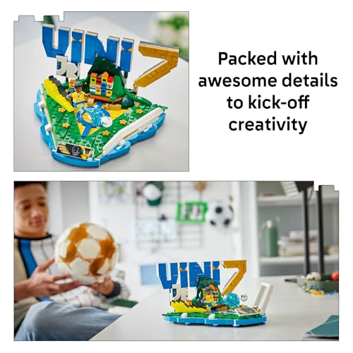 LEGO EDITIONS VINI JR JUEGO DE CONSTRUCCION PARA NIÑOS Y NIÑAS A PARTIR DE 10 AÑOS REGALO DE FUTBOL - 3