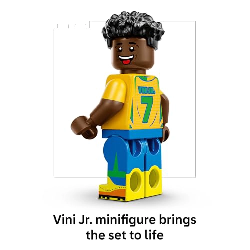LEGO EDITIONS VINI JR JUEGO DE CONSTRUCCION PARA NIÑOS Y NIÑAS A PARTIR DE 10 AÑOS REGALO DE FUTBOL - 5