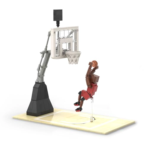 JUEGO DE BLOQUES DE CONSTRUCCION DE ESTRELLAS DE BALONCESTO DEPORTIVO 187 PIEZAS JUGUETE CREATIVO - 1