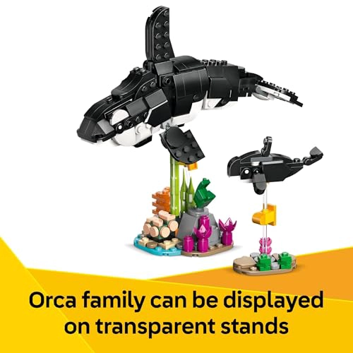 LEGO CREATOR 3 EN 1 FAMILIA DE PANDAS SALVAJES KIT DE JUGUETES DE CONSTRUCCION PARA NIÑOS CON 3 - 4