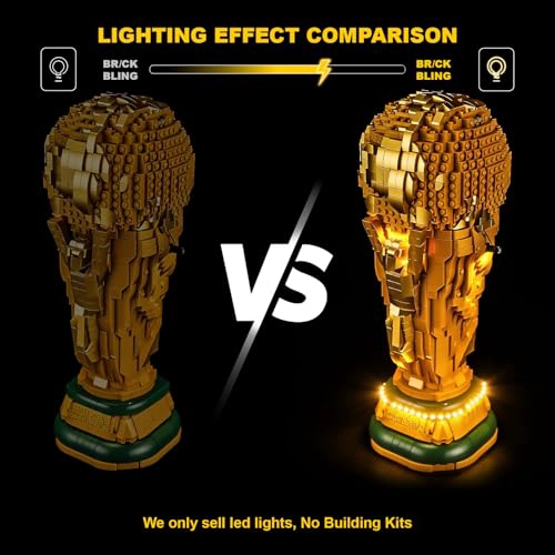 VAODEST KIT DE ILUMINACION LED PARA LEGO FIFA WORLD CUP OFFICIAL TROPHY 43020 LUCES DECORATIVAS - 4