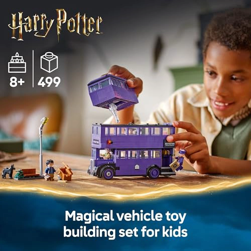 LEGO HARRY POTTER KNIGHT BUS ADVENTURE JUGUETE DE CONSTRUCCION PARA NIÑOS NIÑOS Y NIÑAS A PARTIR - 2
