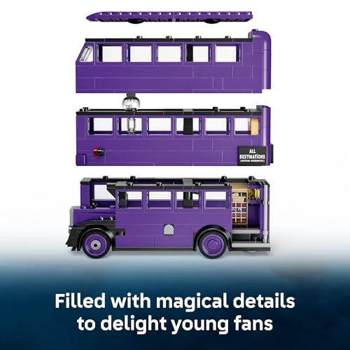 LEGO HARRY POTTER KNIGHT BUS ADVENTURE JUGUETE DE CONSTRUCCION PARA NIÑOS NIÑOS Y NIÑAS A PARTIR - 3
