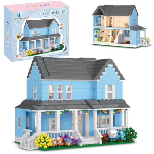 CONJUNTO DE CONSTRUCCION DE CASA GILMORE COMPATIBLE CON LEGO PARA NIÑAS KIT DE CONSTRUCCION - 1