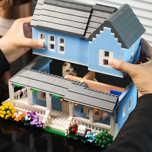 CONJUNTO DE CONSTRUCCION DE CASA GILMORE COMPATIBLE CON LEGO PARA NIÑAS KIT DE CONSTRUCCION - 3
