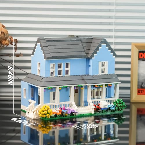 CONJUNTO DE CONSTRUCCION DE CASA GILMORE COMPATIBLE CON LEGO PARA NIÑAS KIT DE CONSTRUCCION - 4