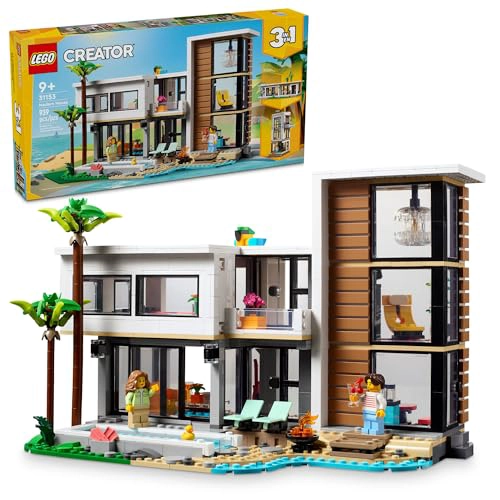 LEGO CREATOR 3 EN 1 CASA DE JUGUETES MODERNA JUEGO DE CONSTRUCCION DE JUGUETES PARA NIÑOS CON 3 - 1