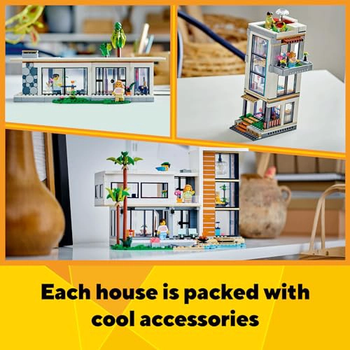 LEGO CREATOR 3 EN 1 CASA DE JUGUETES MODERNA JUEGO DE CONSTRUCCION DE JUGUETES PARA NIÑOS CON 3 - 5