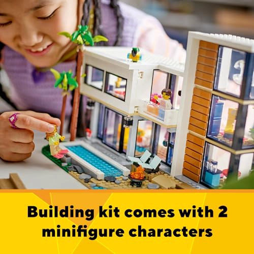 LEGO CREATOR 3 EN 1 CASA DE JUGUETES MODERNA JUEGO DE CONSTRUCCION DE JUGUETES PARA NIÑOS CON 3 - 6
