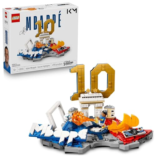 LEGO EDITIONS KYLIAN MBAPPE  JUEGO DE CONSTRUCCION PARA NIÑOS Y NIÑAS A PARTIR DE 10 AÑOS REGALO - 1