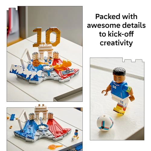 LEGO EDITIONS KYLIAN MBAPPE  JUEGO DE CONSTRUCCION PARA NIÑOS Y NIÑAS A PARTIR DE 10 AÑOS REGALO - 3