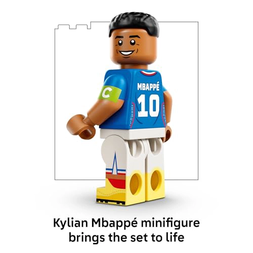LEGO EDITIONS KYLIAN MBAPPE  JUEGO DE CONSTRUCCION PARA NIÑOS Y NIÑAS A PARTIR DE 10 AÑOS REGALO - 5