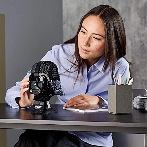 LEGO STAR WARS DARTH VADER JUEGO DE CONSTRUCCION DE CASCO PARA ADULTOS KIT DE MODELO COLECCIONABLE - 2