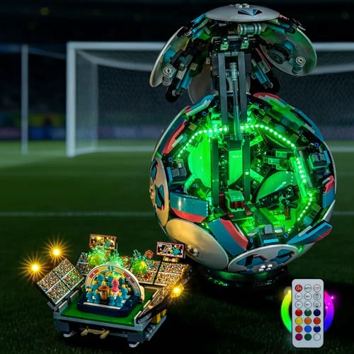 ILUMINACION LED COMPATIBLE CON LEGO EDITIONS SOCCER BALL 43019 JUST LIGHTS KIT DE LUZ COMPATIBLE - 1