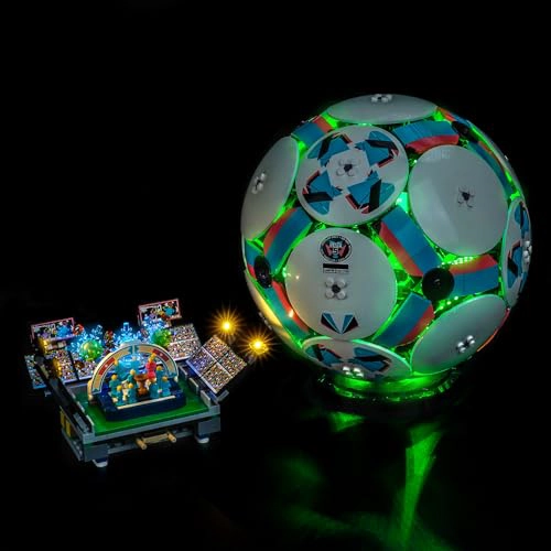 ILUMINACION LED COMPATIBLE CON LEGO EDITIONS SOCCER BALL 43019 JUST LIGHTS KIT DE LUZ COMPATIBLE - 6