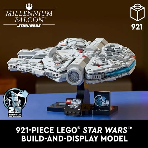 LEGO STAR WARS MILLENNIUM FALCON 25 ANIVERSARIO COLECCIONABLE JUEGO DE CONSTRUCCION DE BRICOLAJE - 2