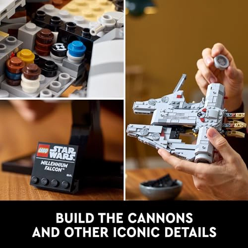 LEGO STAR WARS MILLENNIUM FALCON 25 ANIVERSARIO COLECCIONABLE JUEGO DE CONSTRUCCION DE BRICOLAJE - 3