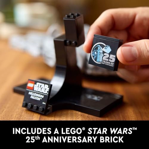LEGO STAR WARS MILLENNIUM FALCON 25 ANIVERSARIO COLECCIONABLE JUEGO DE CONSTRUCCION DE BRICOLAJE - 4