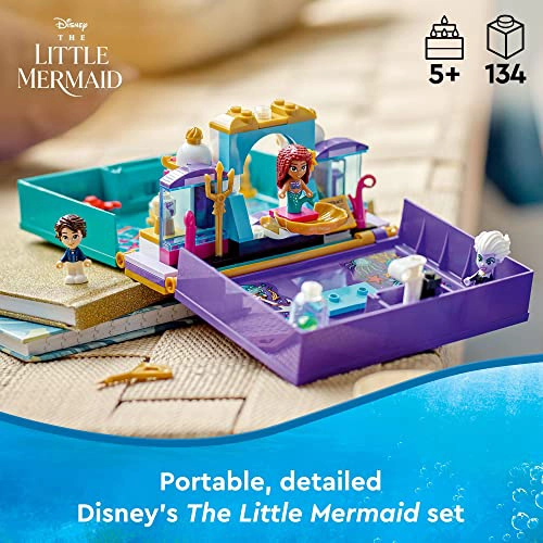 LEGO DISNEY 43213 JUEGO DIVERTIDO DE LIBRO DE CUENTOS DE LA SIRENITA CON ARIEL EL PRINCIPE ERIC - 2