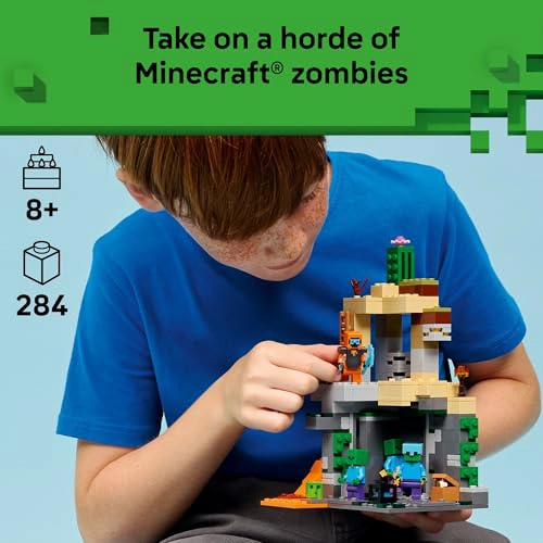 LEGO MINECRAFT ZOMBIE DUNGEON JUGUETE DE CONSTRUCCION Y SIMULACION PARA NIÑOS Y NIÑAS JUEGO - 2