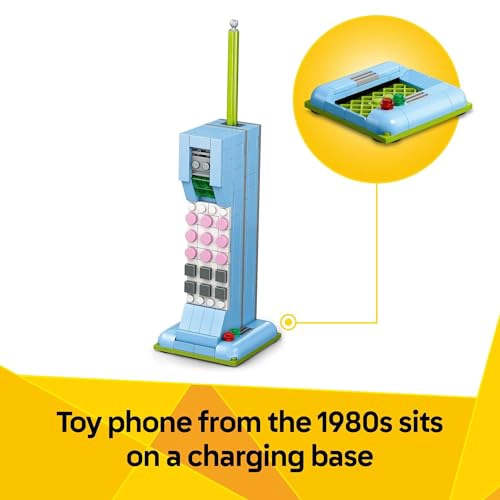 LEGO CREATOR 31174 TELE FONO RETRO 3 EN 1 PARA NIÑOS DECORACION DEL HOGAR PARA DORMITORIO O - 5