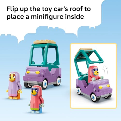 LEGO BLUEY GRANNIES WITH BINGO AND BLUEY JUGUETE DE CONSTRUCCION PARA NIÑAS Y NIÑOS A PARTIR DE 4 - 6